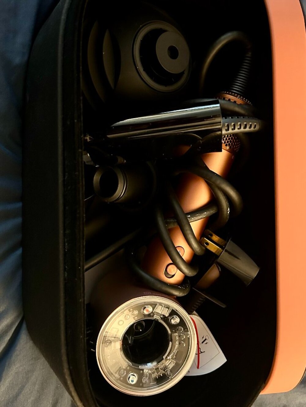 Dyson Supersonic NURAL Hair Dryer blush pink and strawberry bronze